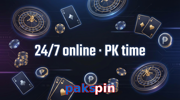 Game list for Pakspin online section